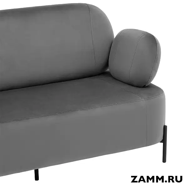 Диван Кэнди велюр серый 